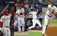 Albert Pujols, Bryce Harper, Giancarlo Stanton and Evan Longoria